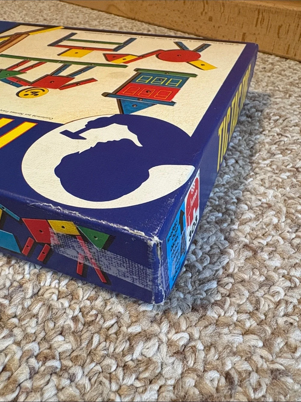 Vintage TIC TAC TOC Game by Hausemann & Hotte - 1978
